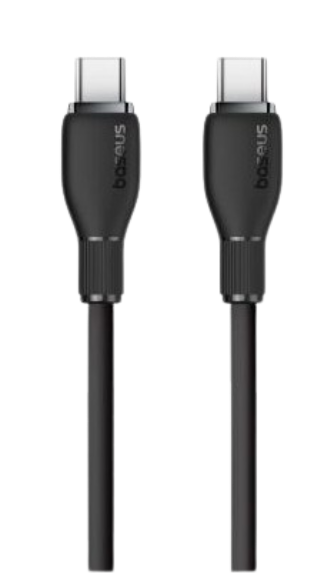 Кабель Baseus Pudding Series Fast Charging Cable Type-C to Type-C 100W 2m (P10355702111-01) Black